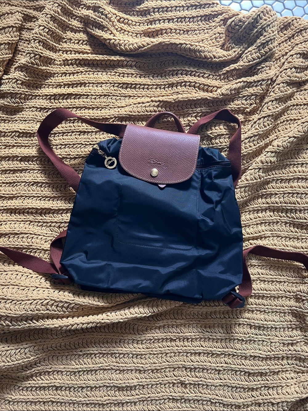 Longchamp Small Black backpack - Picture 2 of 3